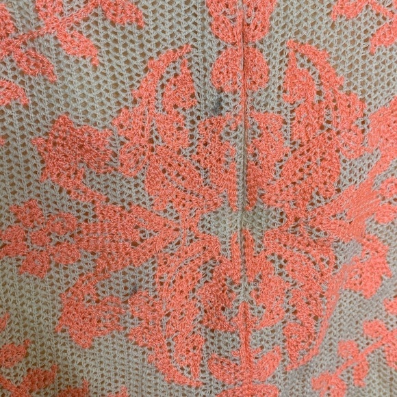 J.O.A Los Angeles Woven Embroidered Neon Skirt - Picture 5 of 10